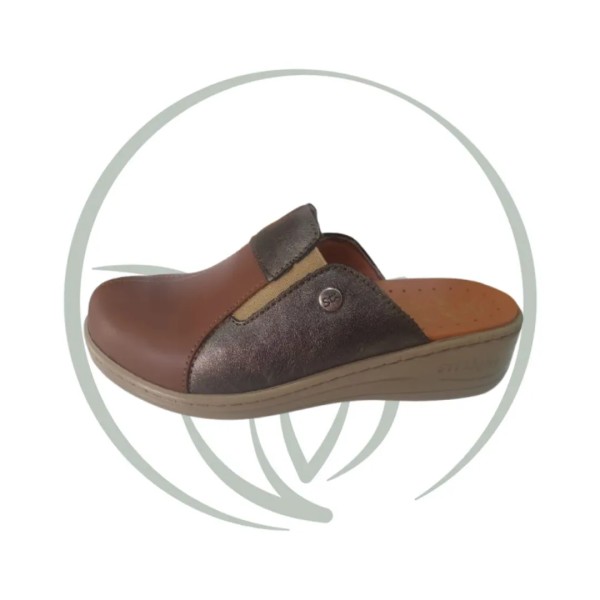 STI LIGHT SABOT ORTHOPEDIQUE FEMME EV010 CARAMEL BRONZE