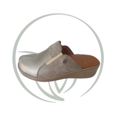 STI LIGHT SABOT ORTHOPEDIQUE FEMME EV010 TAUPE CROCO