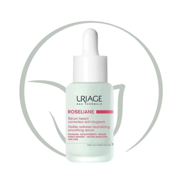 URIAGE ROSELIANE SERUM LISSANT CORRECTEUR ANTI-ROUGEURS 30ML