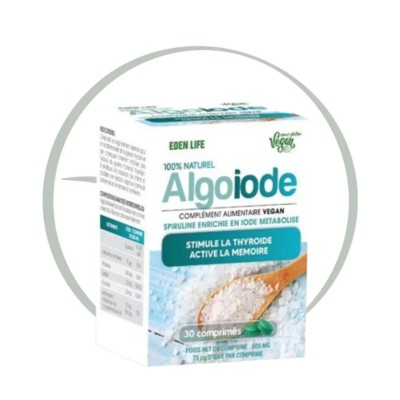 EDEN LIFE ALGO IODE 30 COMPRIMES