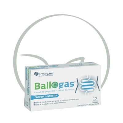 FARMAVANS BALLOGAS 10 GELULES