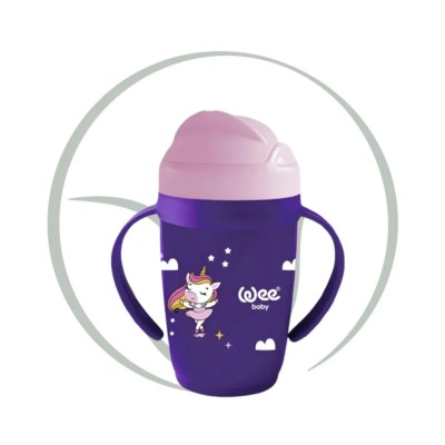 WEE BABY TASSE AVEC PAILLE +6MOIS 265ML