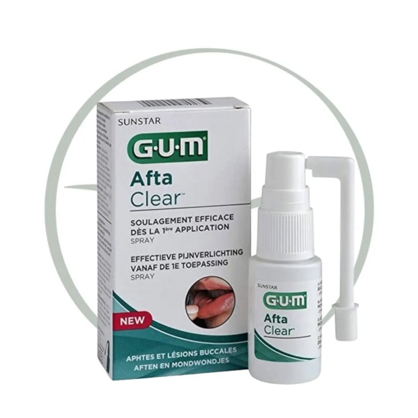GUM AFTA CLEAR SPRAY BUCCAL 15ML