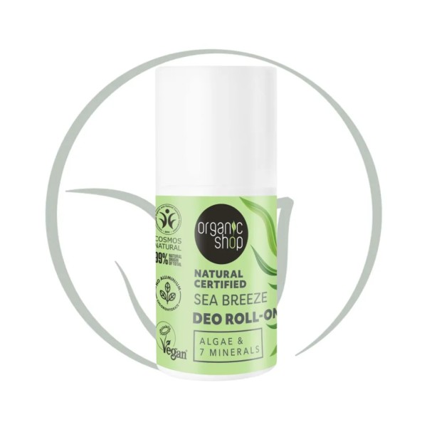 ORGANIC SHOP DEODORANT ROLL-ON MER ALGUES 7 MINERAUX 50ML