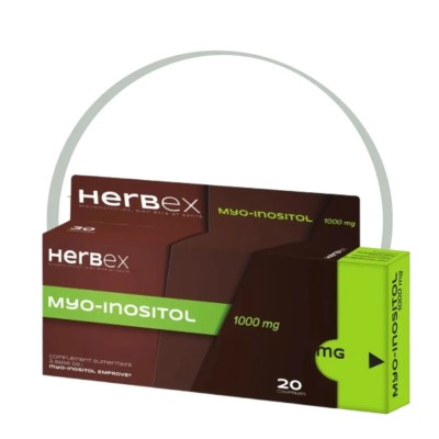 HERBEX MYO INOSITOL 1000MG 20 COMPRIMES