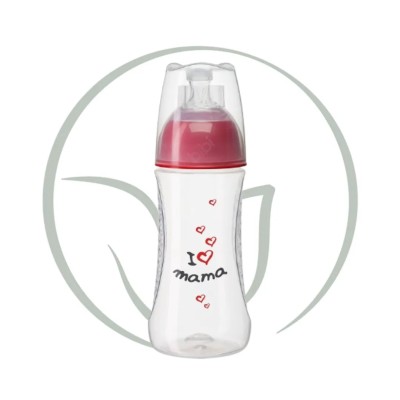 BIBI BIBERON EN SILICONE NATUREL 260ML