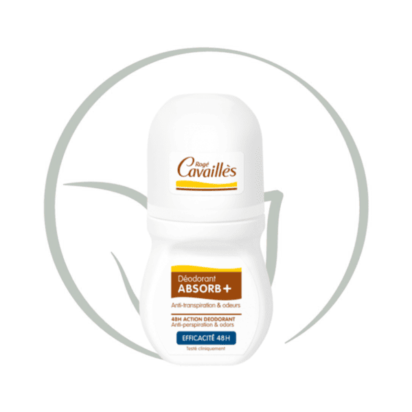 ROGE CAVAILLES DEODORANT ABSORB+ SANS PARFUM 48H ROLL-ON 50ML