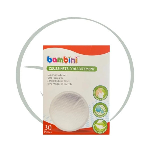 BAMBINI COUSSINET D'ALLAITEMENT 30 PIECES