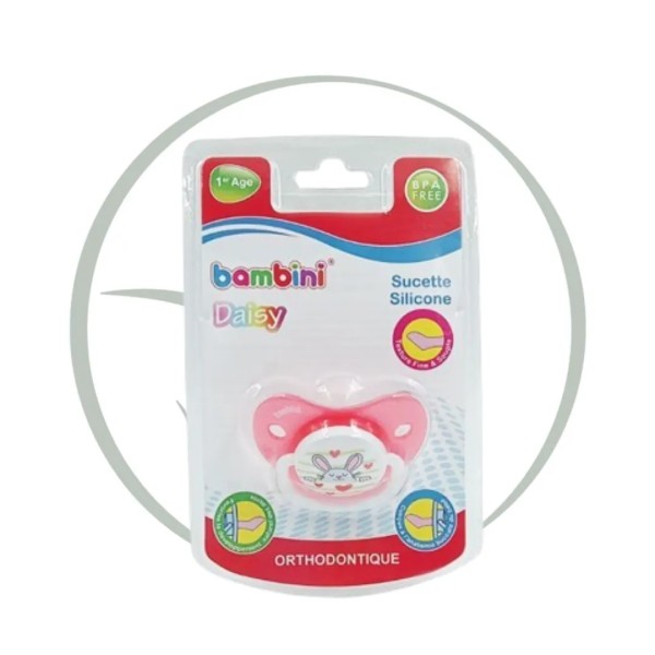 BAMBINI SUCETTE BOUT DE CERISE 1ERE AGE