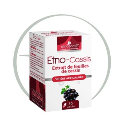 ETNOSANTE ETNO CASSIS EXTRAIT DE FEUILLES DE CASSIS 30 CAPSULES