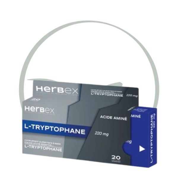 HERBEX L-TRYPTOPHANE 220MG 20 GELULES