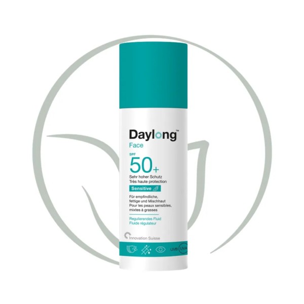 DAYLONG FACE SENSITIVE FLUIDE REGULATEUR SPF50+ 50ML