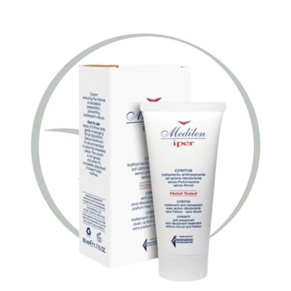 PENTAMEDICAL MEDILEN IPER CREME DESODORISANT ET ANTIPERSPIRANTES 50ML