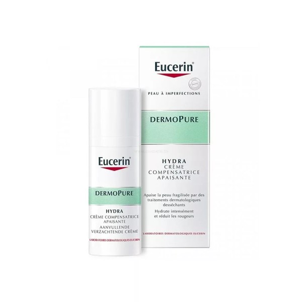 EUCERIN DERMOPURE HYDRA CREME COMPENSATRICE APAISANTE  50ML