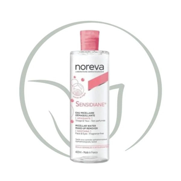 NOREVA SENSIDIANE EAU MICELLAIRE DEMAQUILLANTE 400ML