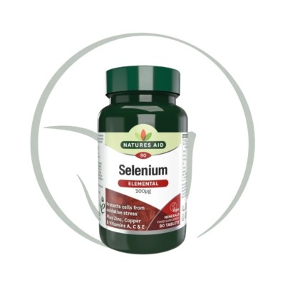 NATURES AID SELENIUM 90 COMPRIMES