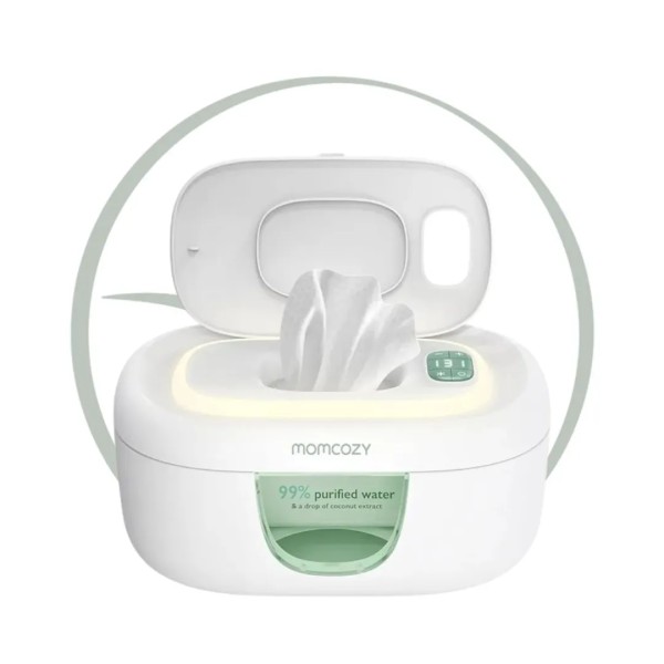 MOMCOZY CHAUFFE-LINGETTES BEBE VEILLEUSE INTEGREE