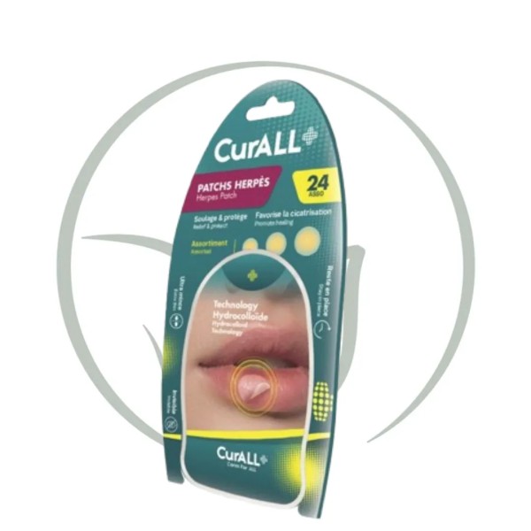 CURALL PATCHS HERPES B/24