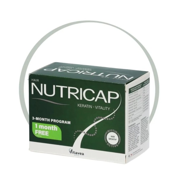 VITAVEA NUTRICAP KERATIN VITALITY 90 CAPSULES