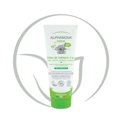 ALPHANOVA BEBE BIO CREME DE LINIMENT 4EN1 200ML