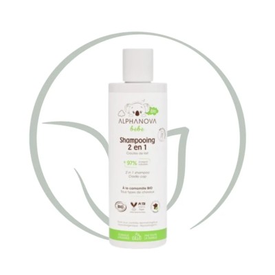 ALPHANOVA SHAMPOING 2EN1 BIO 200ML