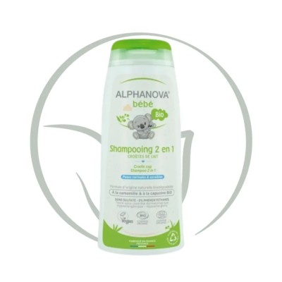 ALPHANOVA SHAMPOING BEBE BIO 2EN1 200ML