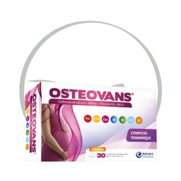 OSTEOVANS 30 COMPRIMES ORODISPERSIBLES