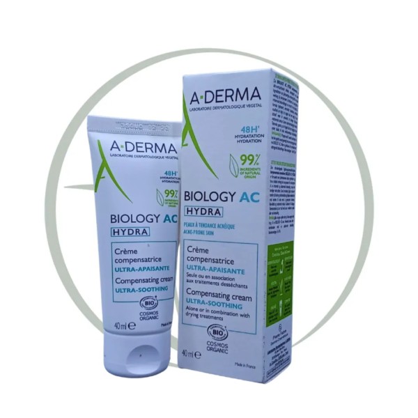A-DERMA BIOLOGY AC HYDRA CREME COMPENSATRICE 40ML