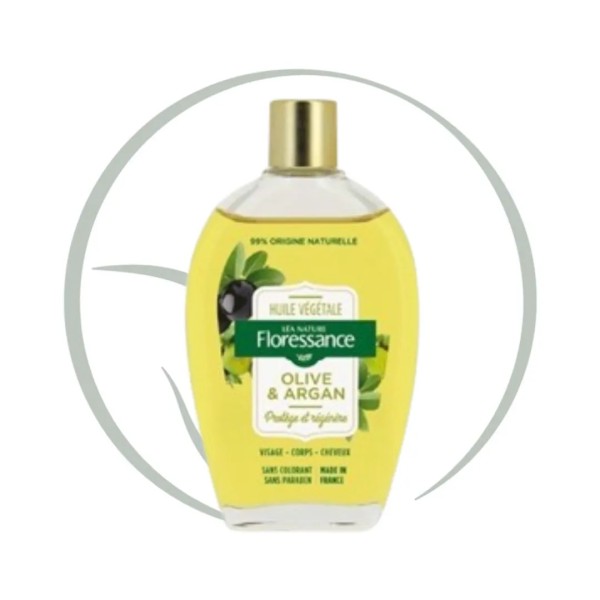 FLORESSANCE HUILE OLIVE ET ARGAN ANTI AGE 100ML