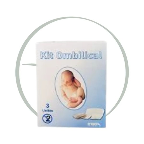 MEGA KIT OMBILICAL 3 UNITES FILET COMPRESSE