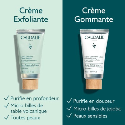 CAUDALIE VINOCLEAN CREME GOMMANTE DOUCE 75ML