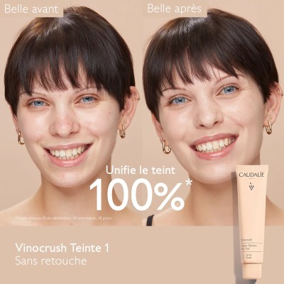 CAUDALIE VINOCRUSH CC CREME TEINTE 1 30ML