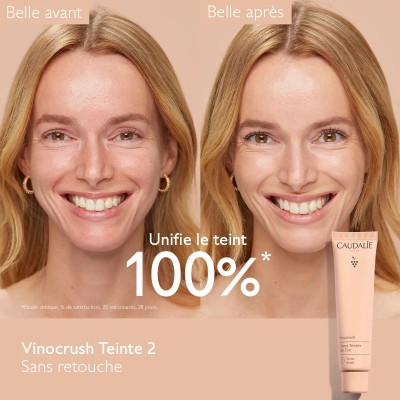 CAUDALIE VINOCRUSH CC CREME TEINTE 2 30ML