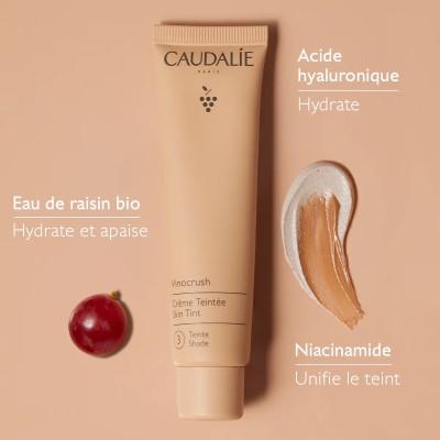 CAUDALIE VINOCRUSH CC CREME TEINTE 3 30ML