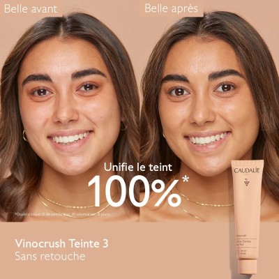 CAUDALIE VINOCRUSH CC CREME TEINTE 3 30ML