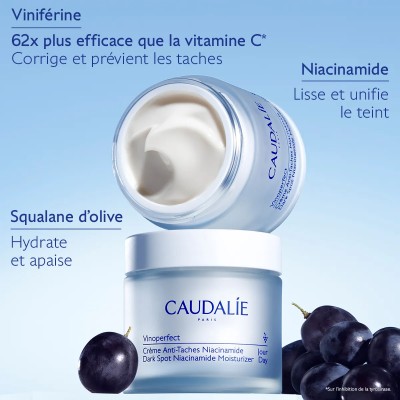 CAUDALIE VINOPERFECT CREME ANTI-TACHES NIACINAMIDE 50ML