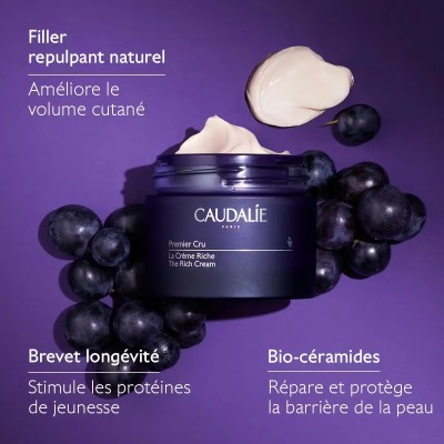 CAUDALIE PREMIER CRU LA CREME RICHE ANTI-AGE 50ML