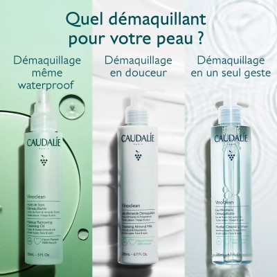 CAUDALIE VINOCLEAN LAIT D'AMANDE DEMAQUILLANT 200ML