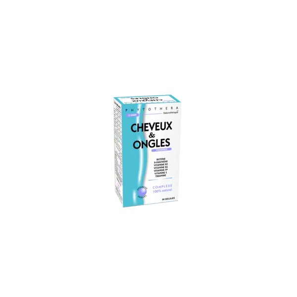 VITAL PHYTOTHERA CHEVEUX ET ONGLES 30 GELLULES
