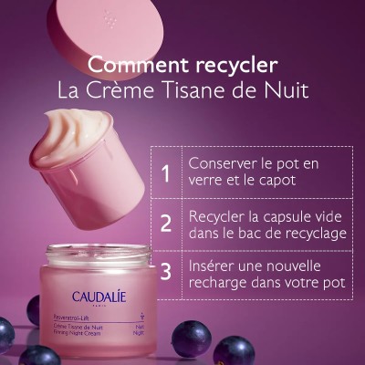 CAUDALIE RESVERATROL LIFT CREME TISANE DE NUIT 50ML