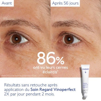 CAUDALIE VINOPERFECT SOIN ECLAIRCISSANT REGARD 15ML