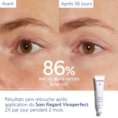 CAUDALIE VINOPERFECT SOIN ECLAIRCISSANT REGARD 15ML