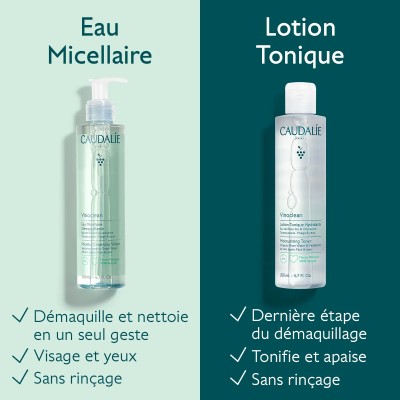 CAUDALIE VINOCLEAN EAU MICELLAIRE DEMAQUILLANTE 200ML