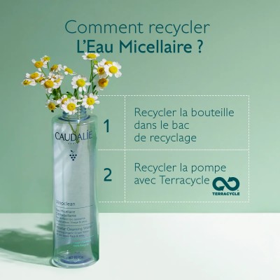 CAUDALIE VINOCLEAN EAU MICELLAIRE DEMAQUILLANTE 200ML