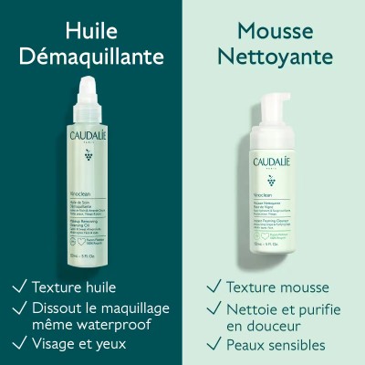 CAUDALIE VINOCLEAN MOUSSE NETTOYANTE FLEUR DE VIGNE 150ML