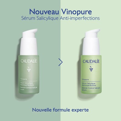 CAUDALIE VINOPURE SERUM SALICYLIQUE ANTI-IMPERFECTIONS 30ML