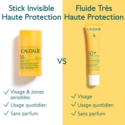 CAUDALIE VINOSUN PROTECT STICK INVISIBLE HAUTE PROTECTION SPF50 15G