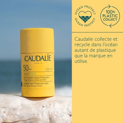 CAUDALIE VINOSUN PROTECT STICK INVISIBLE HAUTE PROTECTION SPF50 15G
