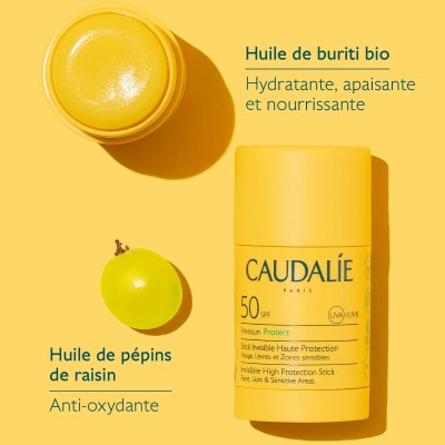 CAUDALIE VINOSUN PROTECT STICK INVISIBLE HAUTE PROTECTION SPF50 15G