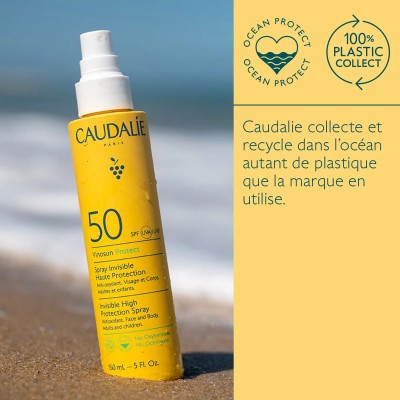 CAUDALIE VINOSUN PROTECT SPRAY INVISIBLE HAUTE PROTECTION SPF50 150ML
